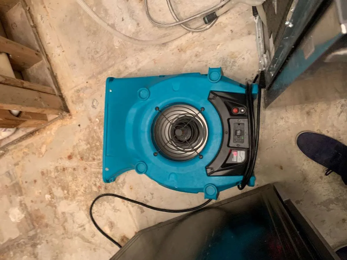 Air mover drying equipment for Mold Remediation & Removal in Stony Point